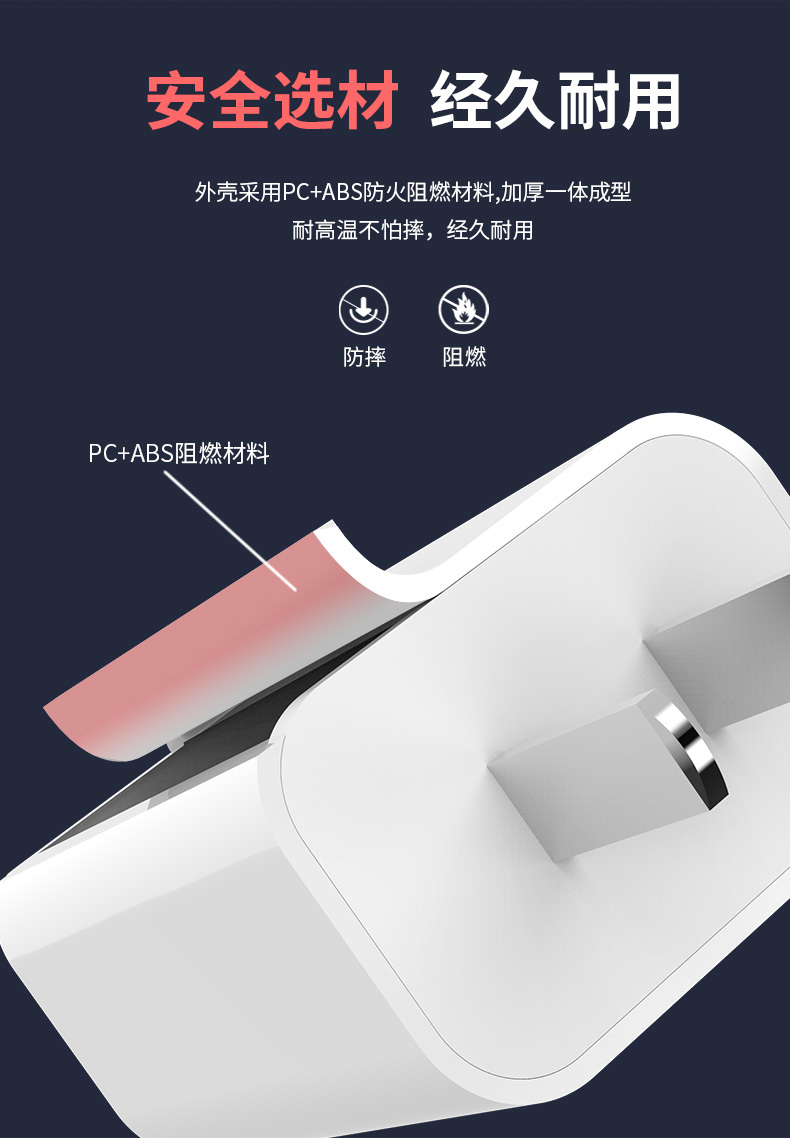 18W單type-c快充PD充電器